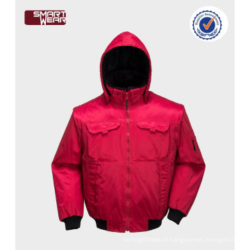 Roupas de trabalho de alta qualidade Multi-função Workwear profissional dos homens jaqueta de inverno com capuz